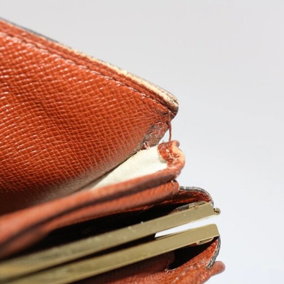 LOUIS VUITTON Monogram Porte Monnaie Billets Viennois Wallet M61663 Auth 46801 - Picture 12 of 16